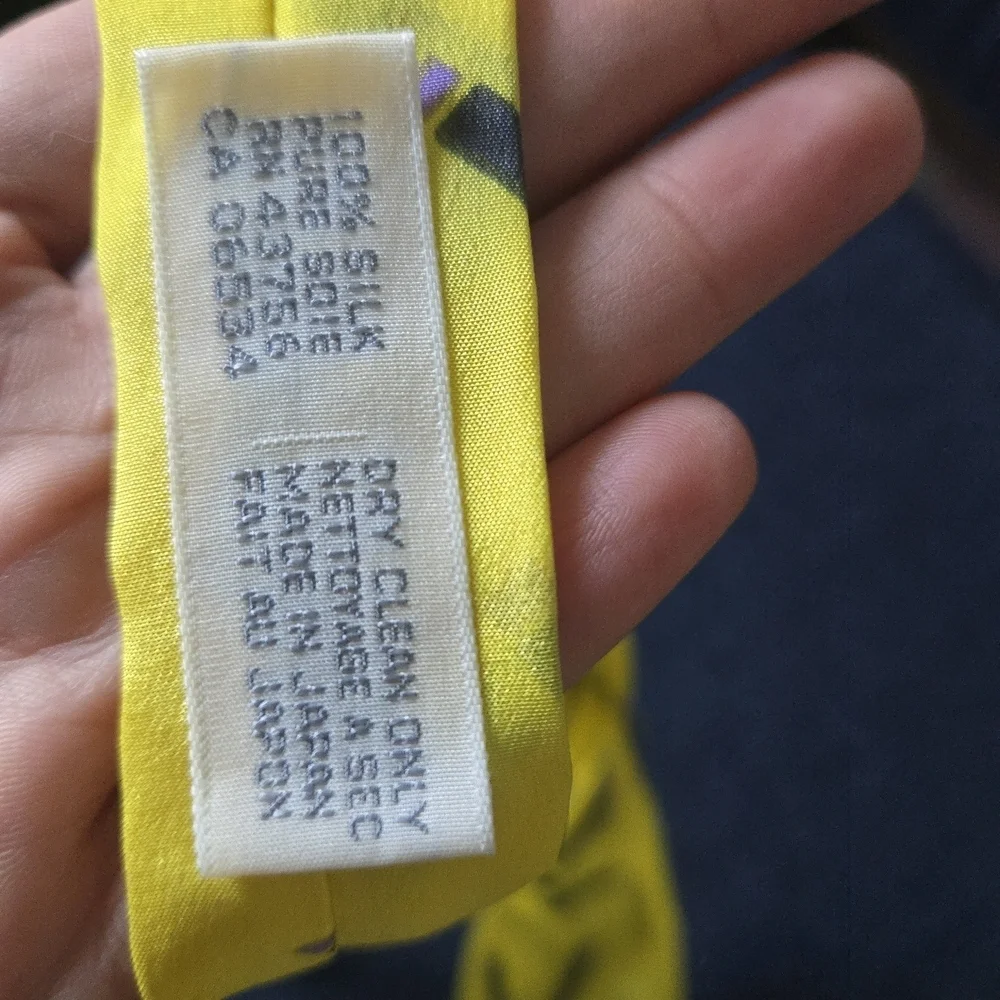 Dior Vintage Silk Choker Scarf